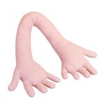 Uzun Eller Peluş, Peluş Uzun Kol Yastık - Yumuşak Uzun Kol Peluş Dolmalar | Çalışma Odası, Bilgisayar Masası, Fotoğraf Sahne, Oturma Odası için PP Pamukla Dolu Rahat Uzun Kol Yastığı Smileshiney