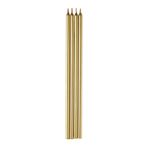 Uzun Gold Pasta Mumu 20 cm 6 lı