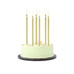 Uzun Gold Pasta Mumu 20 cm 6'lı