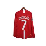 Uzun Kol Cristiano Ronaldo 2008 moscow Manchester. Unıted. Yetişkin Forması kırmızı (kırmızı, L)