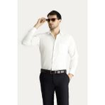 Uzun Kol Regular Fit Non Iron Ütü Gerektirmeyen Pamuklu Gömlek - S - Beyaz