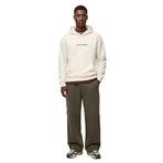Uzun Kollu Kanguru Cepli Şardonlu Yılbaşı Temalı Nakışlı Kapşonlu Sweatshirt