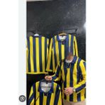 Uzun Kollu Polar Tişört - Sarı - Lacivert