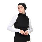 Uzun Kollu Tesettür Bolero, Beyaz, Standart