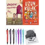 Uzun Kulak ve Duygu Günlüğüm Mira Stres Kulübesi'nden Ayrılıyor 2'li Set - Kalem