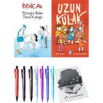 Uzun Kulak ve Postayla Gelen Deniz Kabuğu 2li Set