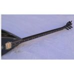 Uzun Sap Ceviz Elektro Saz Saz Bağlama, Electric Electro Long Neck Saz Baglama Free Case E11 - Siyah
