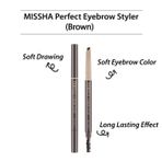Uzun Süre Kalıcı, Asansörlü Kaş Kalemi Perfect Eyebrow Styler (Brown)