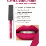 Uzun Süre Kalıcı Kadifemsi Kuruma Yapmayan Mat Likit Ruj - Matte Liquid Lipstick 514 Bright Fuchsia - 514 Bright Fuchsia Mat Bitişli Likit Ruj - 8 Saate Kadar Kalıcı Etki - Matte Liquid Lipstick
