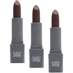 Uzun Süre Kalıcı Yoğun Renk Veren Nemlendirici Parlak Ruj - Glossy Lipstick 316 Dusty Plum (3 Paketi)