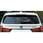 Uzun Tuning Hz. Ali Zülfikar Kılıcı Oto Araba Cam Sticker - 40 x 10cm - Gri