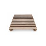 UZUNHELVACI AHŞAP Masa Altı Ayaklık Koyma Standı Ayak Rampası 50x40 Ön Yük 5 Cm. Arka YÜK 15 Cm. Renk NATÜREL