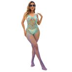 V-Ting Kadınlar için seksi mavi iç çamaşırı seti, dikişsiz vücut çorabı, kedi kıyafeti, kadın, balık ağı, bodysuit külotlu çorap, iç çamaşırı, sabahlık, uyku kıyafeti, kasık sekse açık, Çok Renkli