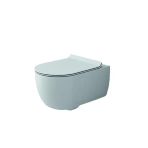 V-Tondo Rimless Asma Klozet Kanalsız Kapak Hariç Mat Buz Mavi 1416-029-0128