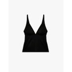 V Yaka Askılı Tankini Bikini Üstü