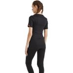 V Yaka Kısa Kol Siyah Unisex Termal İçlik C3T6N2O1 - XS