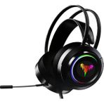 V1 Pro Max Profesyonel Headset Pro 7.1 USB Girişli Rgb Gaming Oyuncu Kulaklığı - Siyah