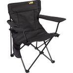 V2 Siyah Lüks Kamp Sandalyesi Xl - 6456 Ecorce Tube Marron - Polyester