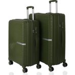 V374 Su Y.üretim Pp Valiz 75 cm + 65 cm - Haki