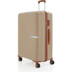 V374 Su Y.üretim Pp Valiz 75 cm + 65 cm - Kahverengi - Kahve