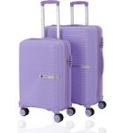 V374 Su Y.üretim Pp Valiz 75 cm + 65 cm - Lila