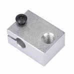 V6 3D Yazıcı Alüminyum Extruder Isıtıcı Blok 1.75/3.0mm Filament Uyumlu 6mm Isıtıcı Yuva 3mm Sensör Yuvası Yedek Parça E3D V5 V6 J-head Makerbot MK7 MK8