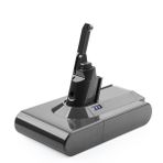 V8 Pil Değişimi, 3,0 Ah Pil Paketi, 6 Hücreli 215681 Elektrikli Süpürge Pil Değişimi – Dyson Stick Absolute, Motorhead, Fluffy, SV10 ve XLX Kablosuz Elektrikli Süpürge Parçalarıyla Uyumlu