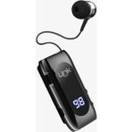 V80 Makaralı Titreşimli 20 Saat Silikonlu Bluetooth Kulaklık