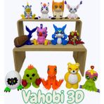 Va Hobi 3D 13'lü Digimon Figürler Seti