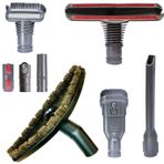 VACEXT Dyson V6/Ball Animall 2, 3/DC33 DC39 DC41 DC56 DC59 DC65 DC07 DC14 için Vakum Ekleri - At Kılı Eklemli Sert Zemin Aleti - Ev ve Araba Temizliği için Elektrikli Süpürge Aksesuarları