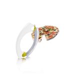 Vacu Vin 4652660 pizza kesicisi – Mezzaluna, beyaz