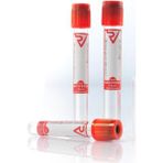 Vacusera 9 ml 100 Adet Kırmızı Kan Tüpü Boş Tüp