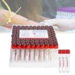 Vacutainer Kan Toplama Tüpleri,Red Hat Sıradan Tüp,3ml/5ml/10ml,100 Adet,PET Malzeme,Katkısız,Negatif Basınçlı Kan Toplama,Laboratuvarlar Ve Evcil Hayvan Dükkanları İÇin,3ML