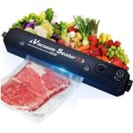 Vacuum Sealer Profesyonel Vakum Makinesi Gıda Vakum ve Mühürleme Makinesi 10 Adet Vakum Torbası