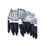Vadastore KLİMA Gaz Beton DÜBEL 50 Lİ TAKIM Ytong 10 mm ve 8 x 70 mm Trifon Vida