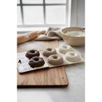 Vadi Chefmate 6'lı Desenli Silikon Isıya Dayanıklı Muffin Donut Kalıbı - Çikolata, Kek ve Pasta Kalıbı