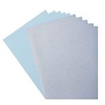 Vaessen Creative Florence Cardstock (216 g/m²) ve parlak kağıt (250 g/m²), açık mavi, DIN A4, 10 adet, koleksiyon defteri, kart yapımı, delme ve diğer kağıt el işleri için