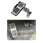 Vag Dizayn Golf-Passat-Octavia-Leon-Tiguan-A3-Cupra Gaz Fren Pedal Seti Otomatik Vites Uyumlu