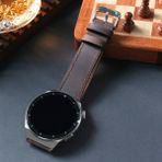Vagave Honor Magic Watch 2 Deri Kordon 42MM 20mm Hakiki Deri Kayış Honor Deri Kayış Akıllı Saat Kordonu Kahverengi - Honor Magic 2 42MM