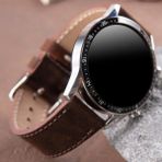 Vagave Huawei Watch Deri Kordon 46mm Watch GT4 GT5 Gt 2 3 4 5 Pro 46mm Se 2e Gt3 Pro Gt3pro Huawei Watch 4 Pro Ultimate Elite Gt2 E Gt2e Gt2pro Kahverengi Deri Kordon Kayış - Rose Toka