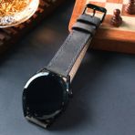 Vagave Huawei Watch GT GT2 GT3 Gt3 Pro Seramik 43mm GT4 Elegant 42mm ( 20MM ) Deri Kordon Huawei Hakiki Deri Akıllı Saat Kordonu Yeşil - Gri - Huawei 20mm(42mm Kasa)