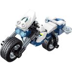 Vagon 83 Parça Blurring Motorcycle LEGO 3291 - Mavi