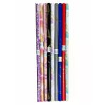 Vagon Ambalaj Kağıdı Kuşe Paketleme Kağıdı 70X100cm S-025 Karışık - 6 Adet