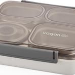 Vagon Çelik Beslenme Kutusu Lunch Box Paslanmaz 1200 Ml Xc-7080 (Karışık Renk 1 Adet)