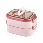 Vagon Lıfe Lunch Box 1000 Ml Beslenme Kabı Pembe Vgn 7081 Pembe
