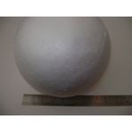 Vagon Strafor Küre (Köpük Top) 20Cm Çap - Beyaz