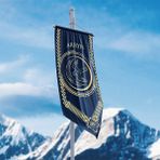Vagonik Game Of Thrones Arryn Hanedanlığı Flama Bayrak - Koyu Mavi - 50x100 cm