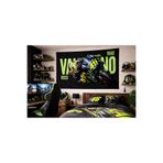 Vagonik Moto GP V. Rossi Duvar Örtüsü Kaliteli Kumaş