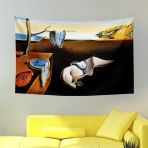Vagonik Salvador Dali Belleğin Azmi Duvar Örtüsü Halısı 70x140 Cm