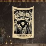 Vagonik Tarot Kartı Judgement Duvar Örtüsü Halısı 140x100 Cm-70x100 Cm